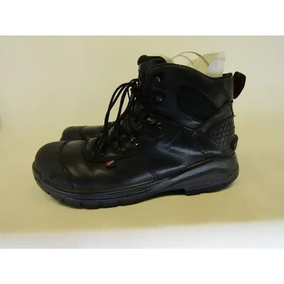 Red Wing steel toe black leather ankle boots. Size 12 Red Wing 2234 (Men main image 4